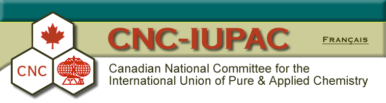 CNC-IUPAC: Canadian
                National Committee for the International Union of Pure
                and Applied Chemistry